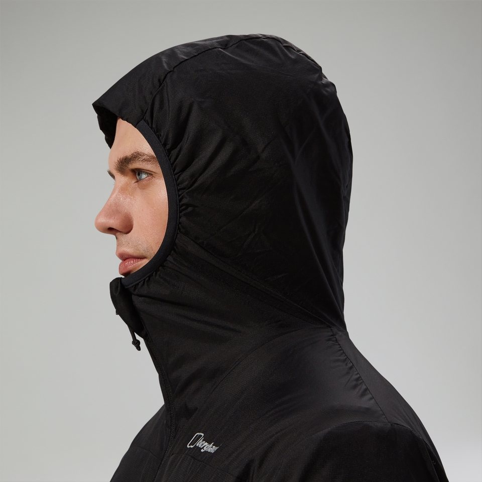 Alpha Resist-air Herren-Jacke Schwarz