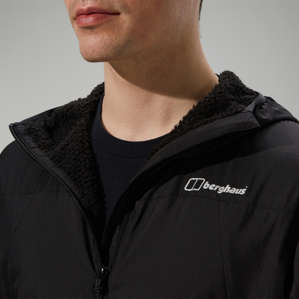 Alpha Resist-air Herren-Jacke Schwarz