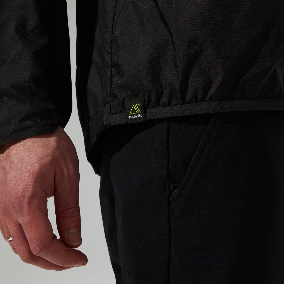 Alpha Resist-air Herren-Jacke Schwarz