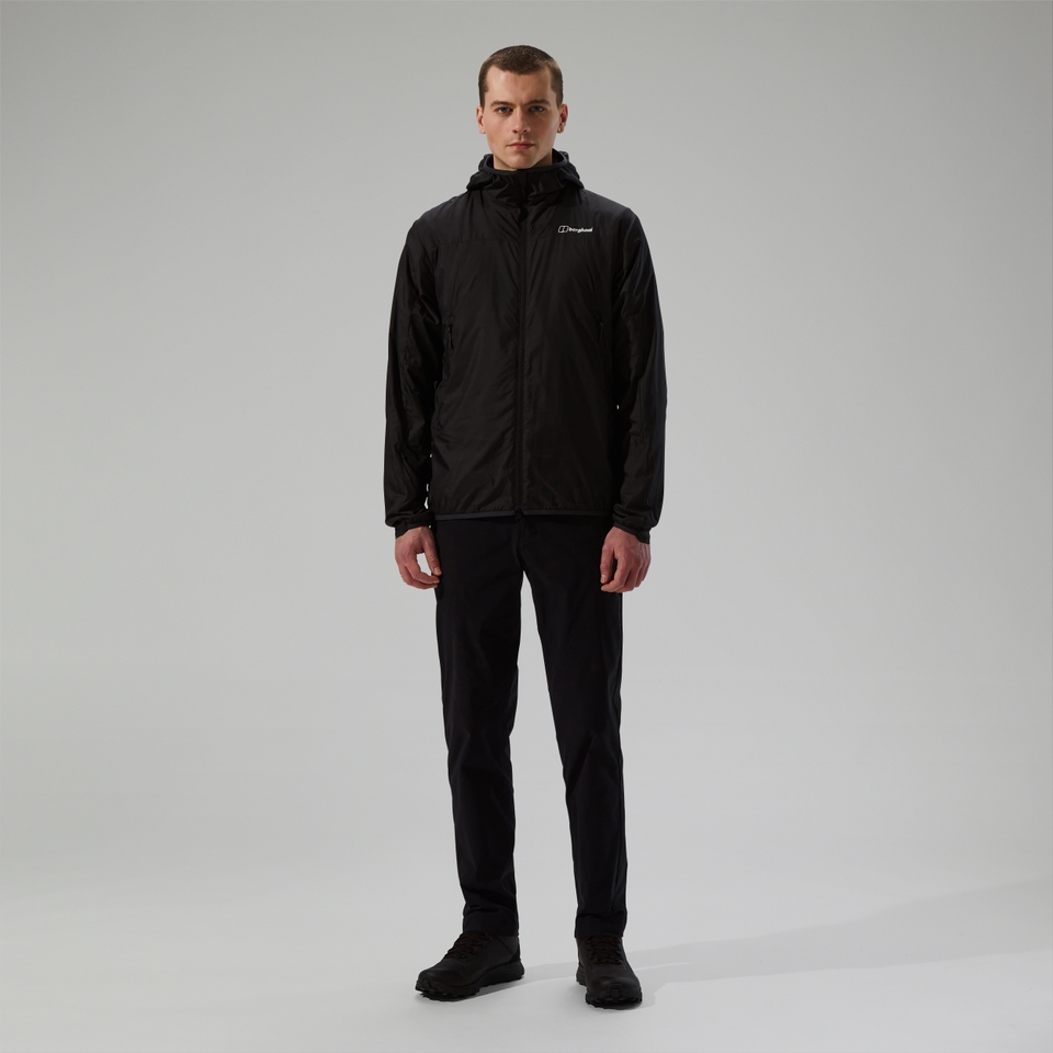 Alpha Resist-air Herren-Jacke Schwarz