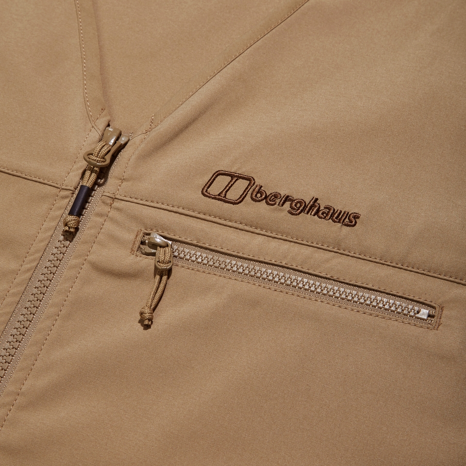 Unisex Utility Pocket Vest Brown