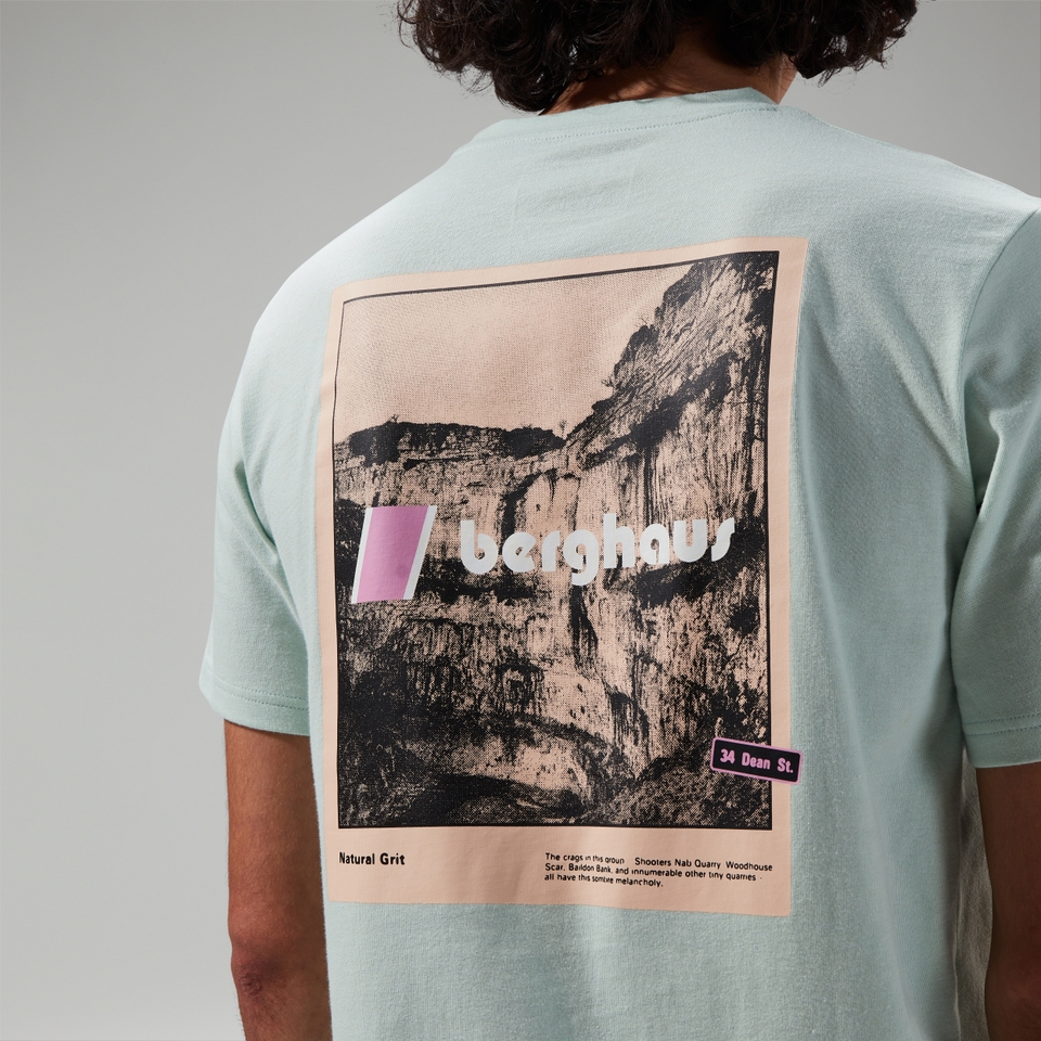 Unisex Natural Grit Short Sleeve T-Shirt - Green