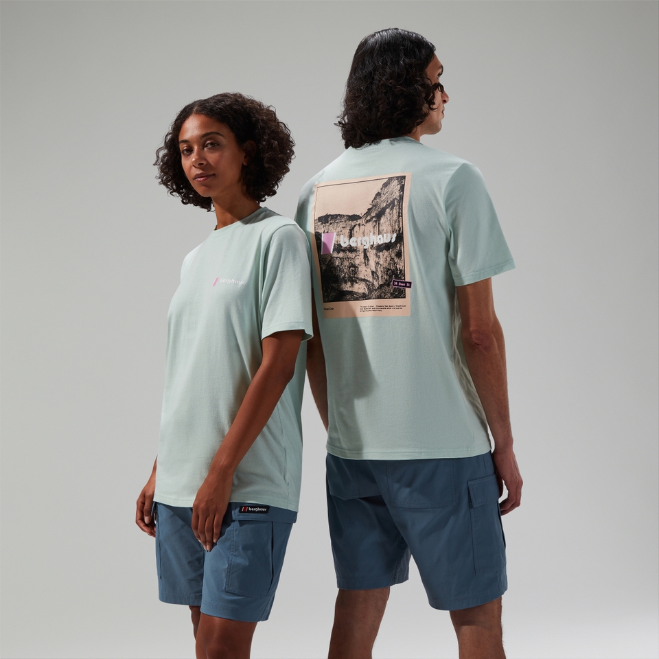 Unisex Natural Grit Short Sleeve T-Shirt - Green
