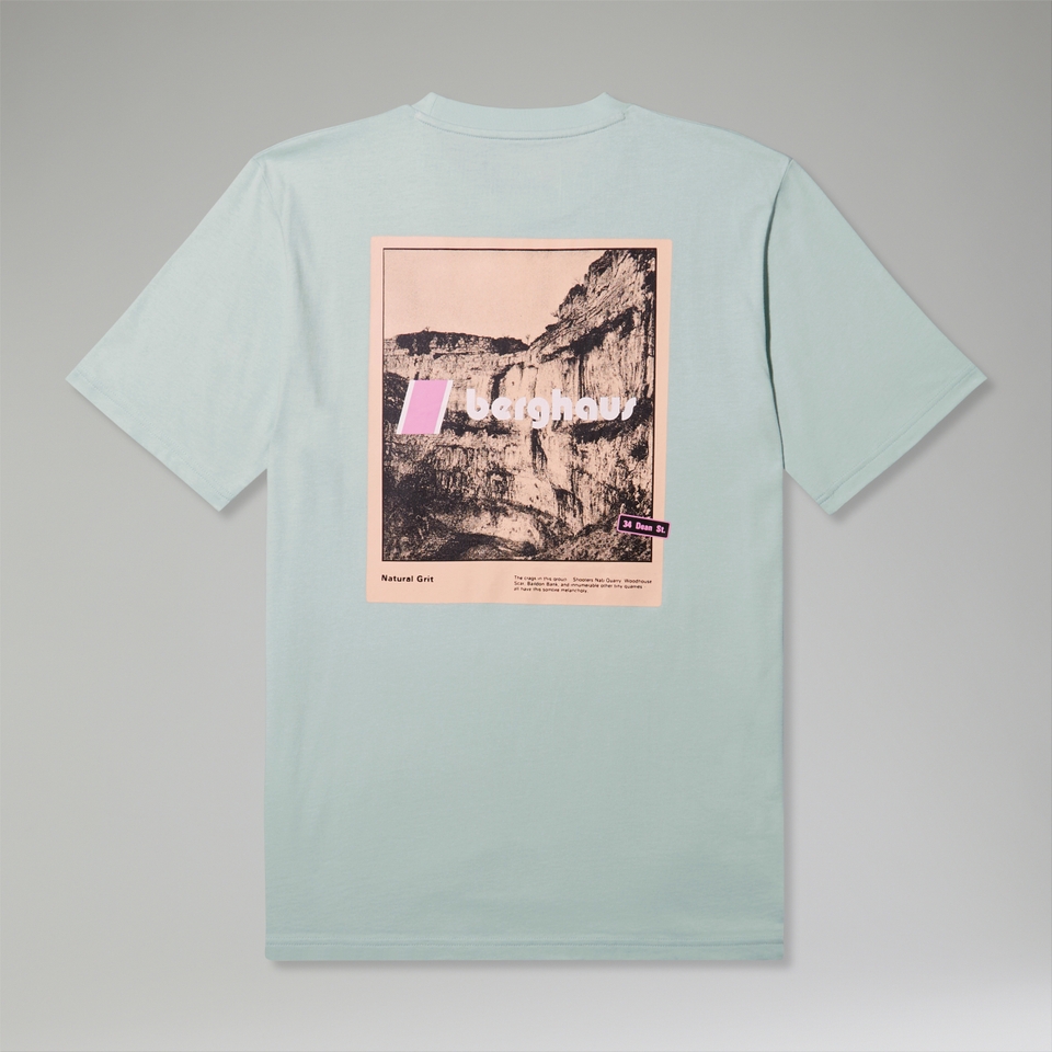 Unisex Natural Grit Short Sleeve T-Shirt - Green