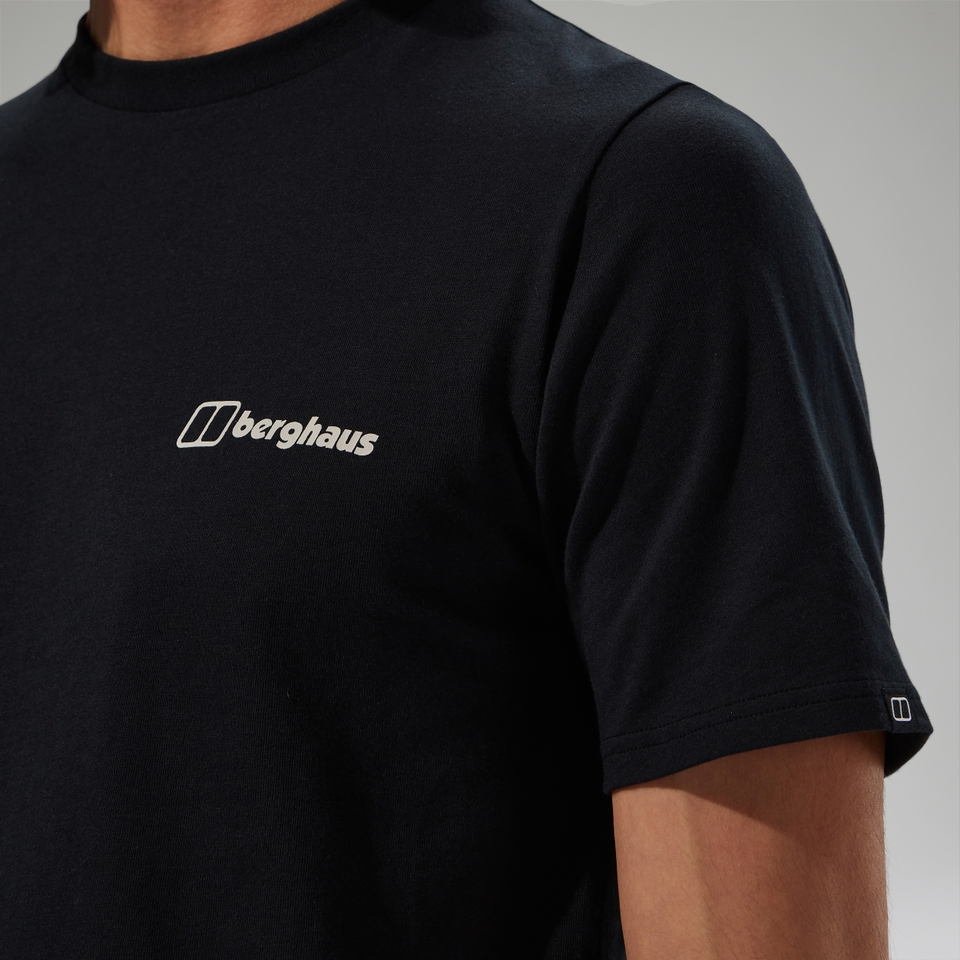 Men's Mtn Silhouette Short Sleeve T-Shirt - Black