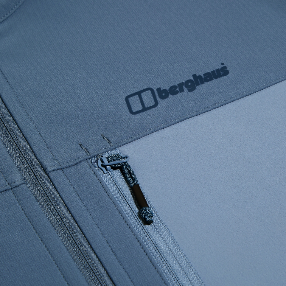 Men's Ghlas 2.0 Softshell Jacket Blue/Grey