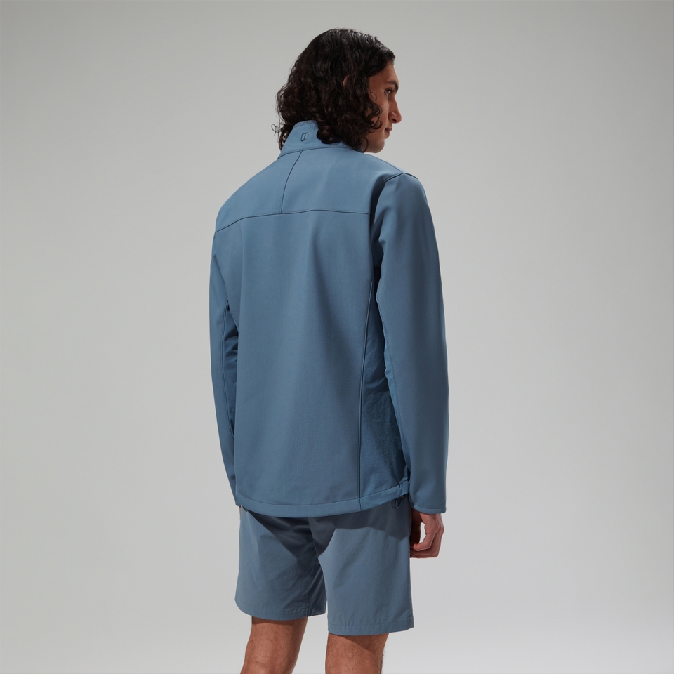 Men's Ghlas 2.0 Softshell Jacket Blue/Grey