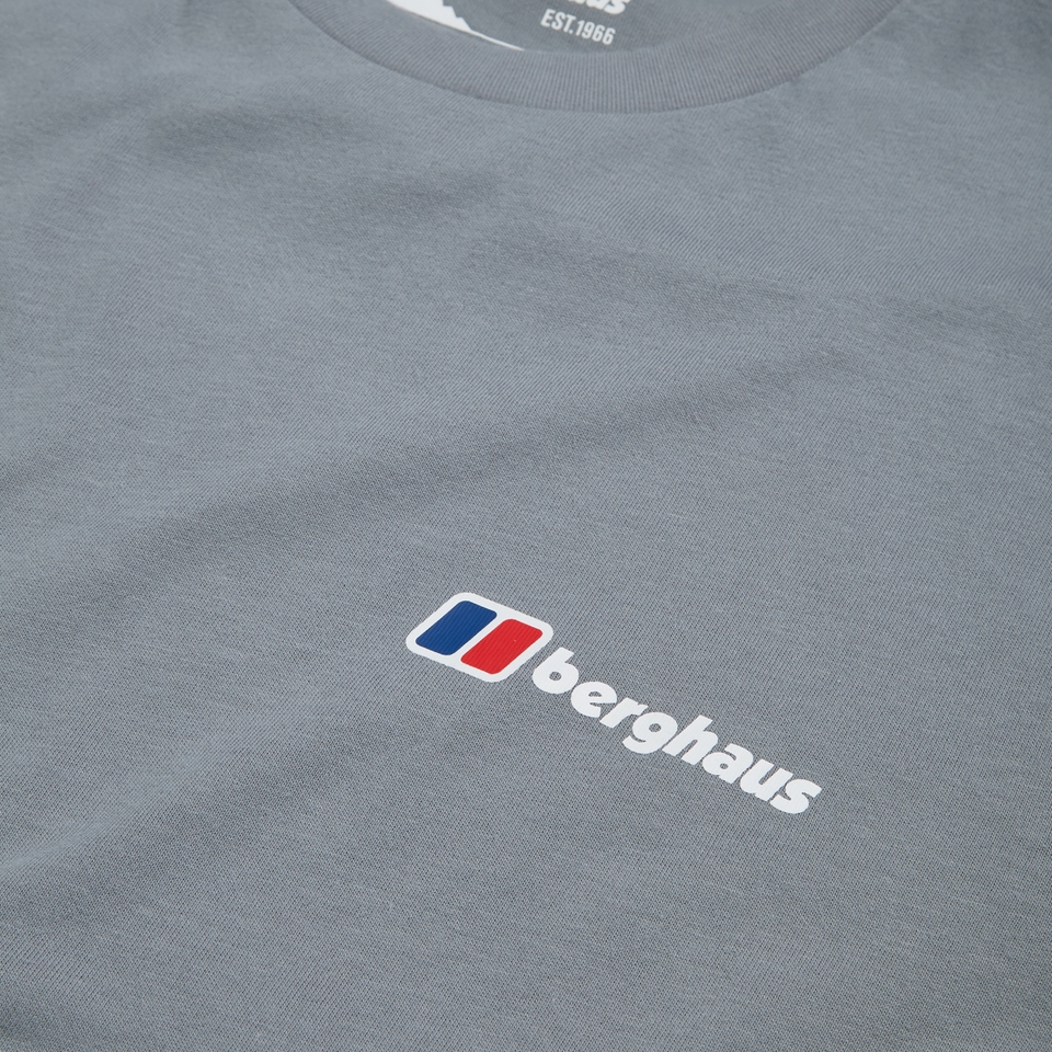 Men's MTN Lineation Short Sleeve T-Shirt - Grey