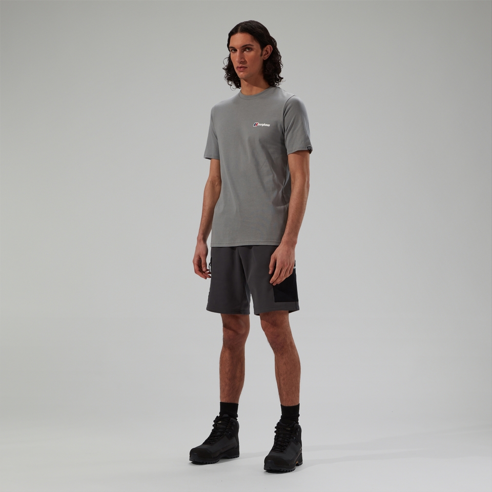 Men's MTN Lineation Short Sleeve T-Shirt - Grey