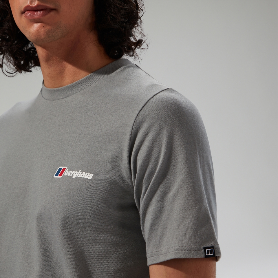 Men's MTN Lineation Short Sleeve T-Shirt - Grey