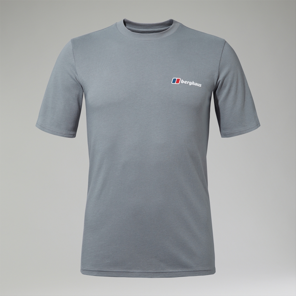 Men's MTN Lineation Short Sleeve T-Shirt - Grey