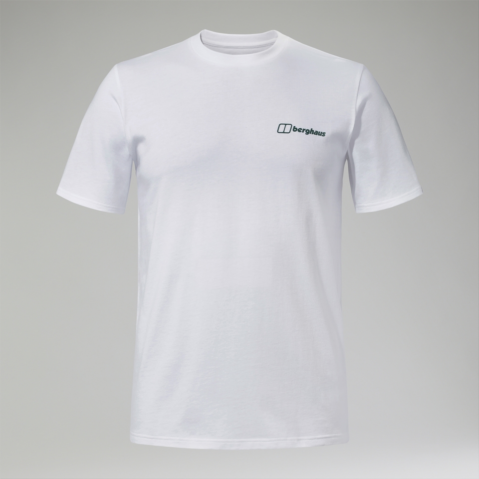 MTN Silhouette Herren-T-Shirt Weiß