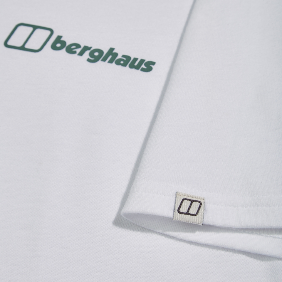 MTN Silhouette Herren-T-Shirt Weiß