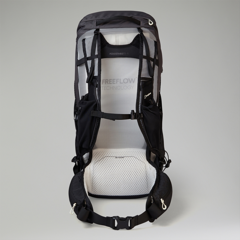Unisex Freeflow 30L Rucksäcke Grau/Schwarz