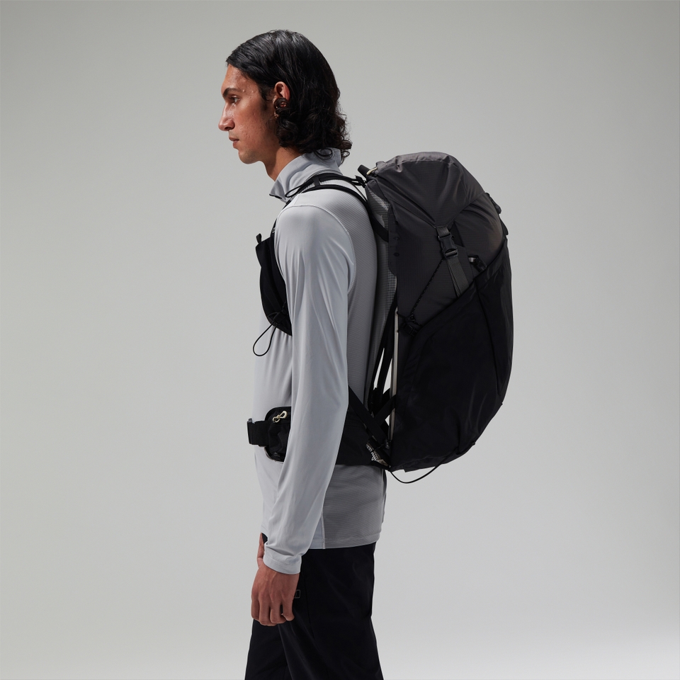 Unisex Freeflow 30L Rucksäcke Grau/Schwarz