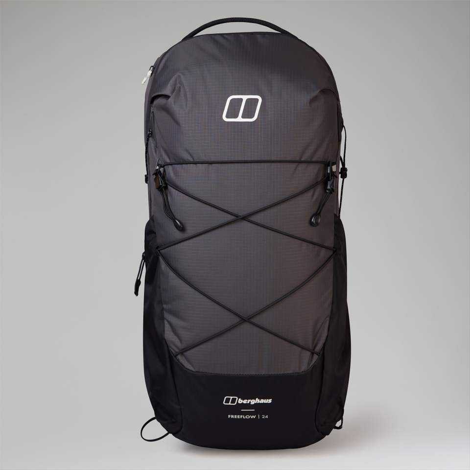Unisex Freeflow 24L Rucksäcke Grau/Schwarz