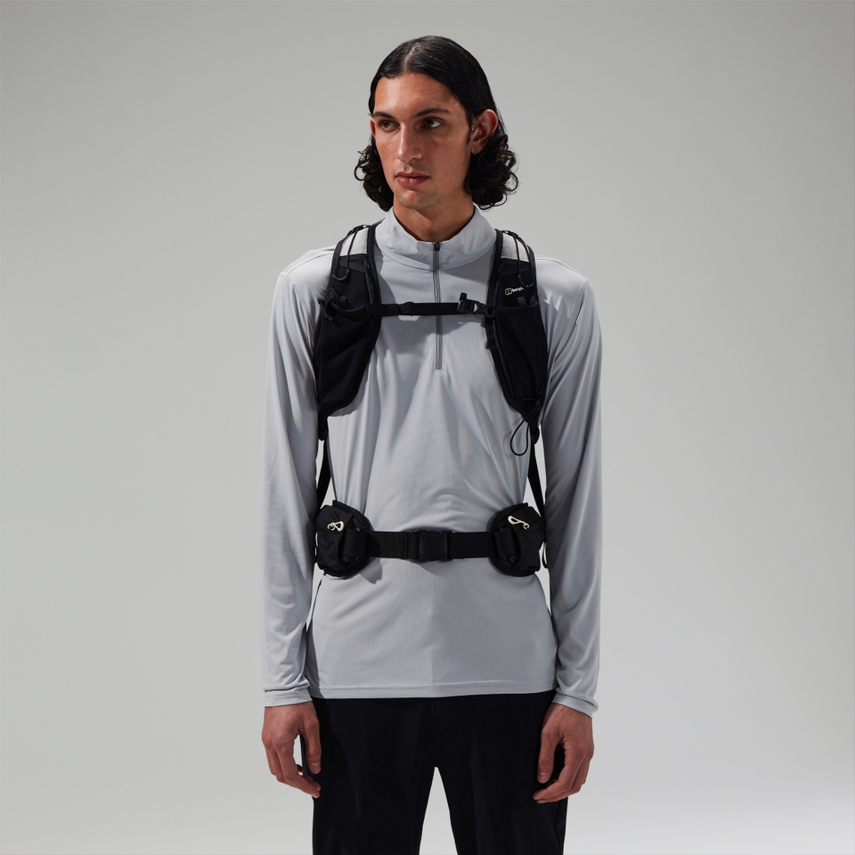 Unisex Freeflow 24L Rucksäcke Grau/Schwarz