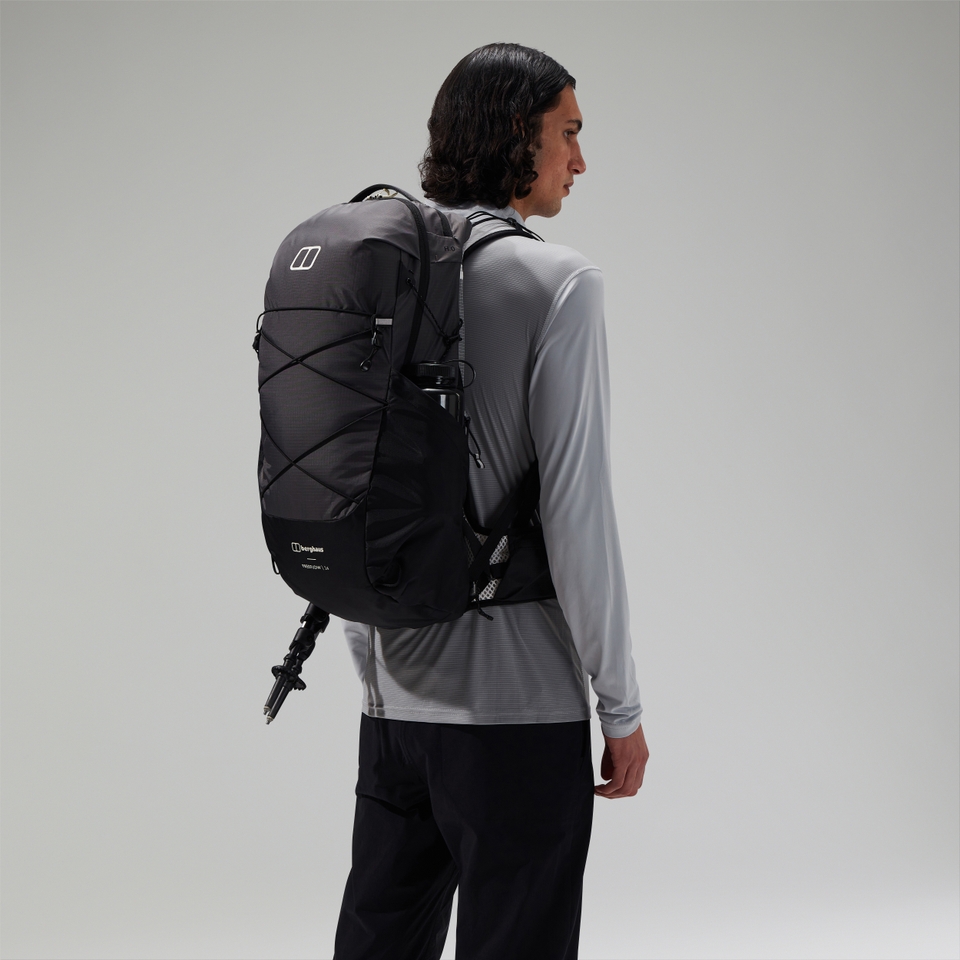 Unisex Freeflow 24L Rucksäcke Grau/Schwarz