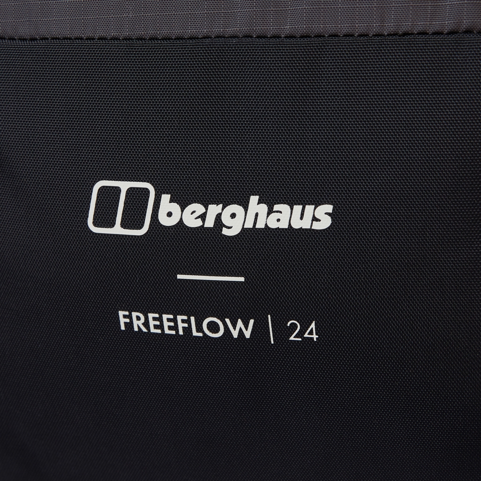 Unisex Freeflow 24L Rucksäcke Grau/Schwarz