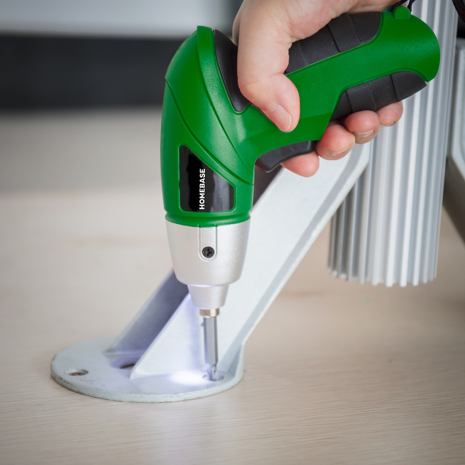 Homebase 4V Cordless Screwdriver Kit Homebase