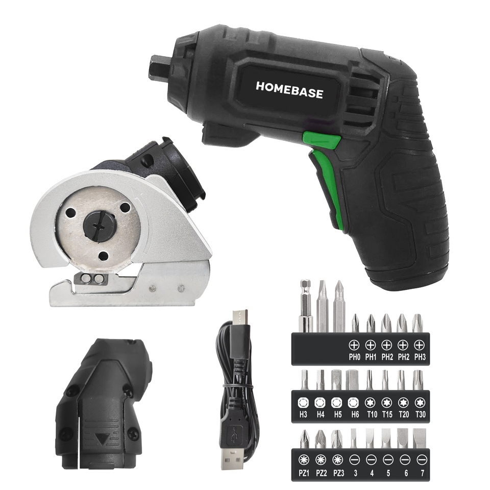 Homebase 2In1 4V Cordless Screwdriver Homebase