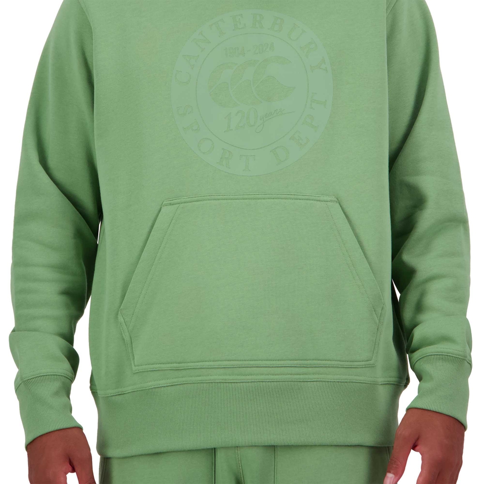 CANTERBURY M SPORT DEPT. HOODIE AM GREEN