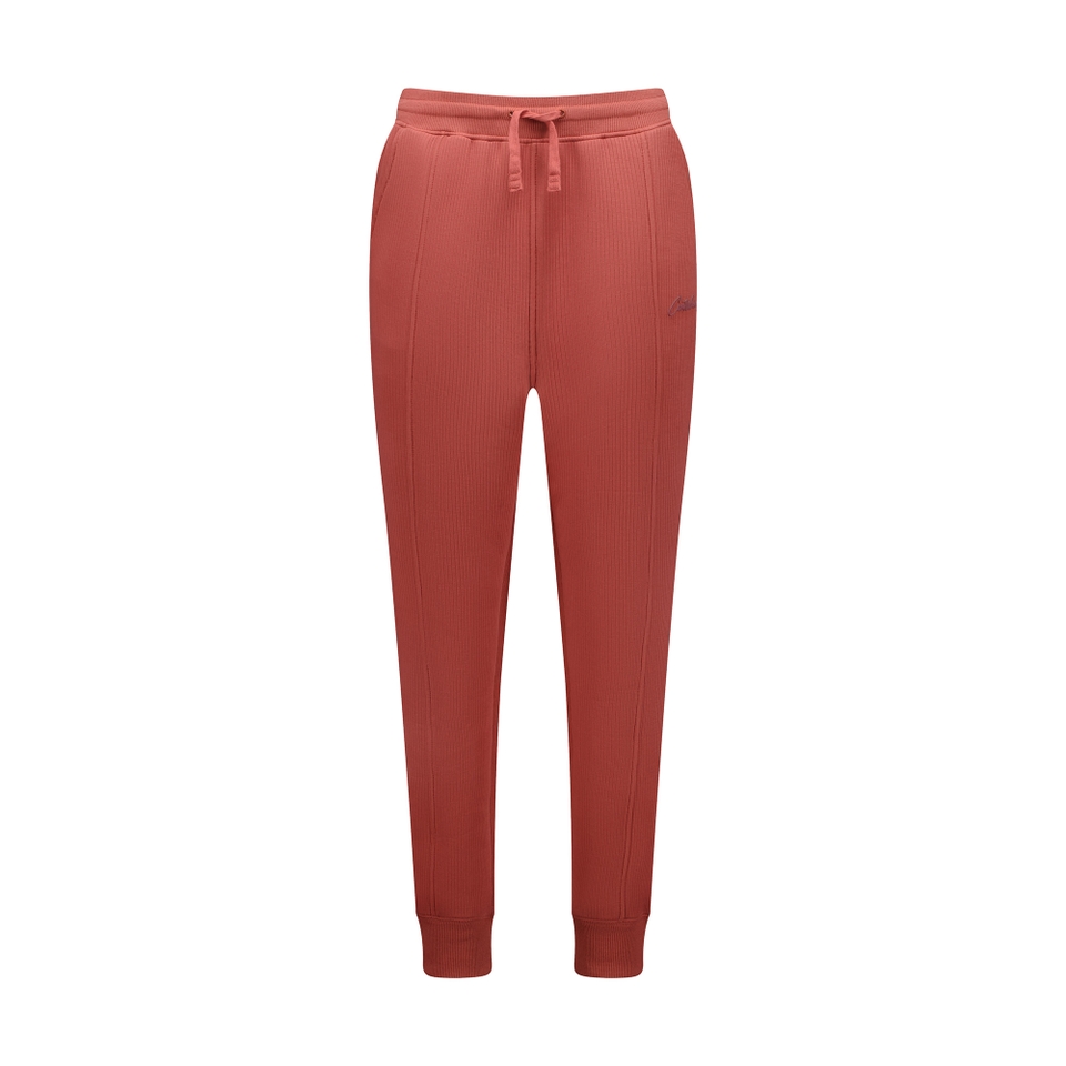 WOMENS SCENE-SET TRACKPANT MARSALA
