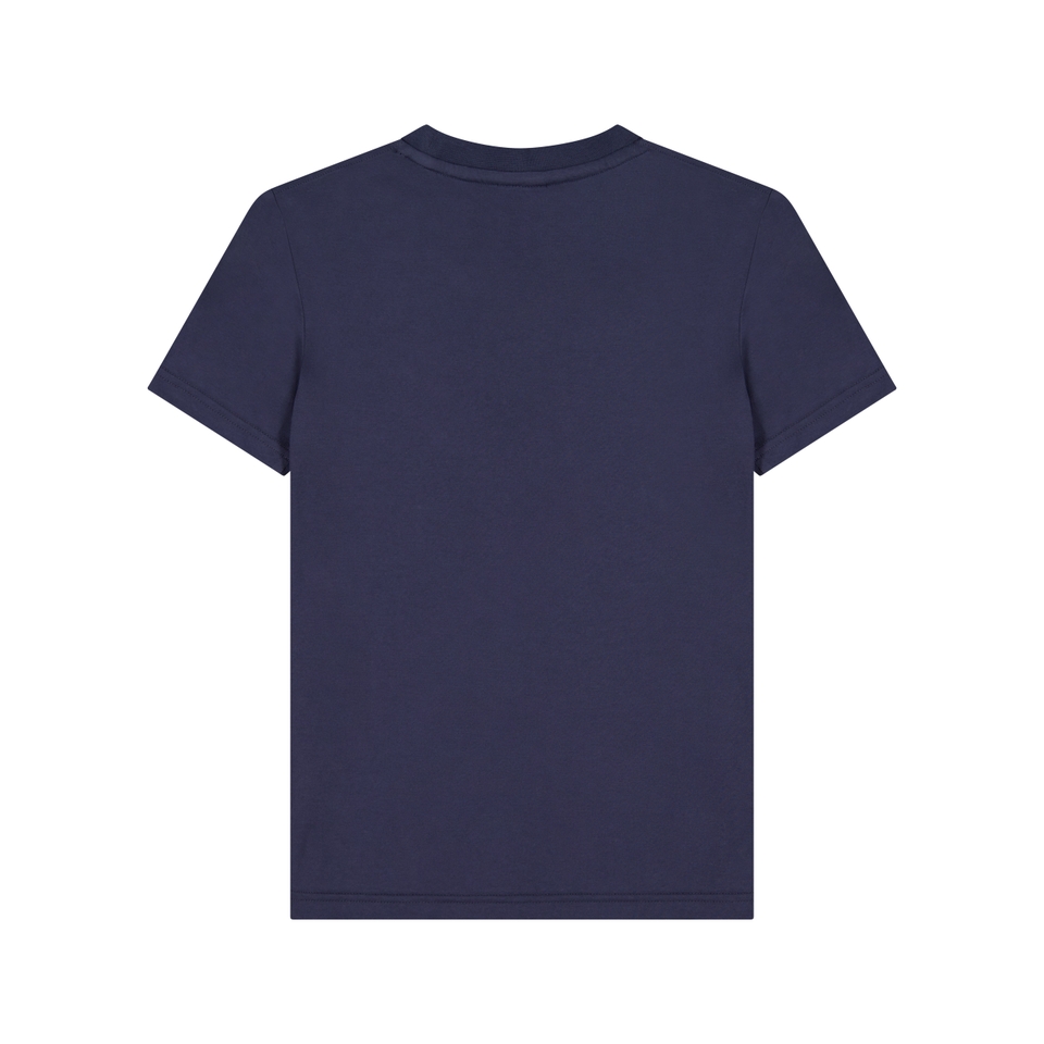 JUNIOR UNISEX CLASH T-SHIRT BLUE
