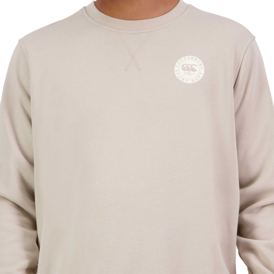 CANTERBURY M SPORT DEPT. CREW SWEAT AM GREY