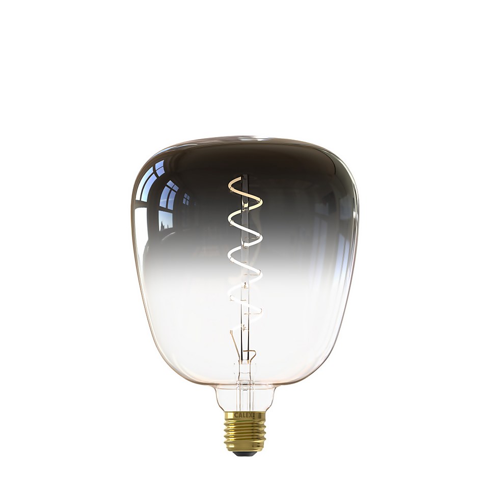 Calex Filament XXL Kiruna Gris Gradient Grey E27 Dimmable 110 Lumen Warm White Decorative Light Bulb