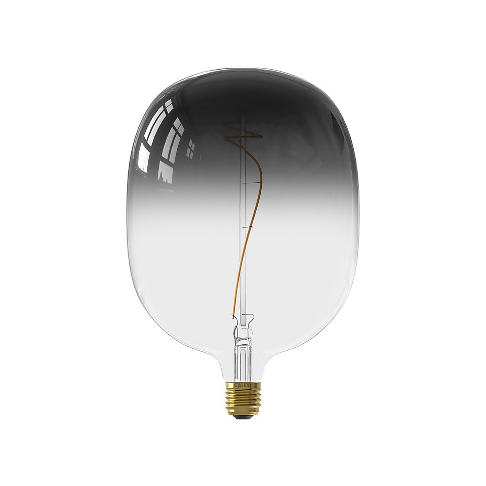 Calex Filament XXL Avesta Gris Gradient Colours Elegance Grey E27 Dimmable 130 Lumen Warm White Decorative Light Bulb