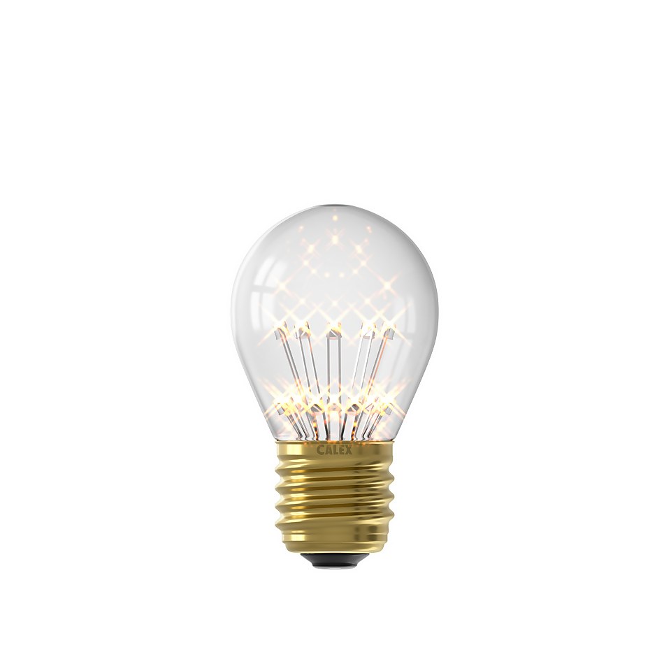 Calex LED Pearl Ball P45 E27 55 Lumen Warm White Decorative Light Bulb