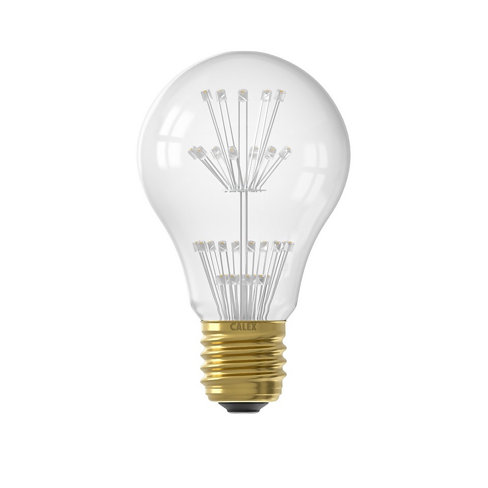 Calex LED Pearl Classic A60 E27 136 Lumen Warm White Decorative Light Bulb