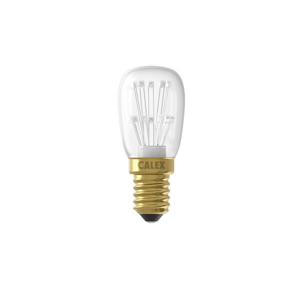 Calex LED Pearl Tubular T26 E14 Non Dimmable 55 Lumen Warm White