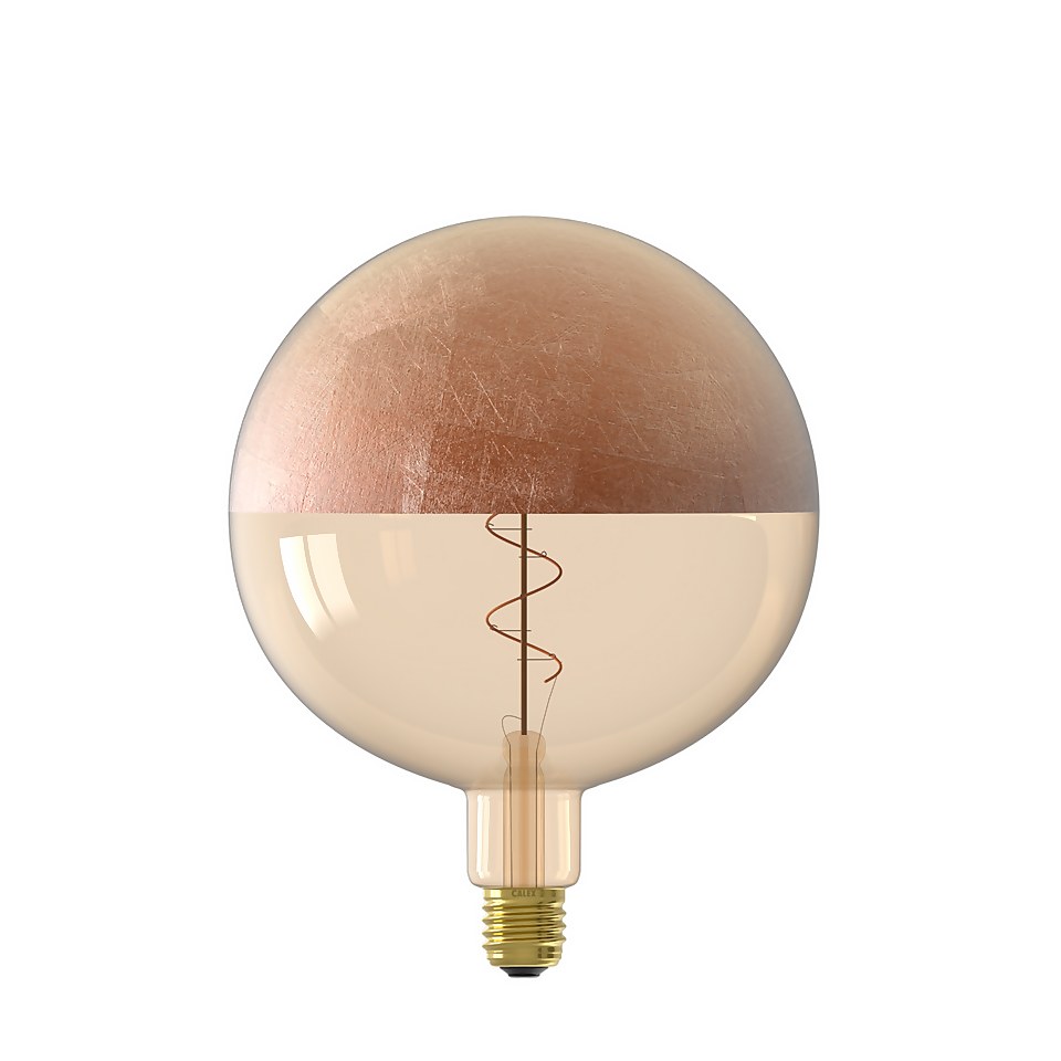Calex Filament XXL Kalmar Special Craquele Copper E27 Dimmable 100 Lumen Warm White Decorative Light Bulb