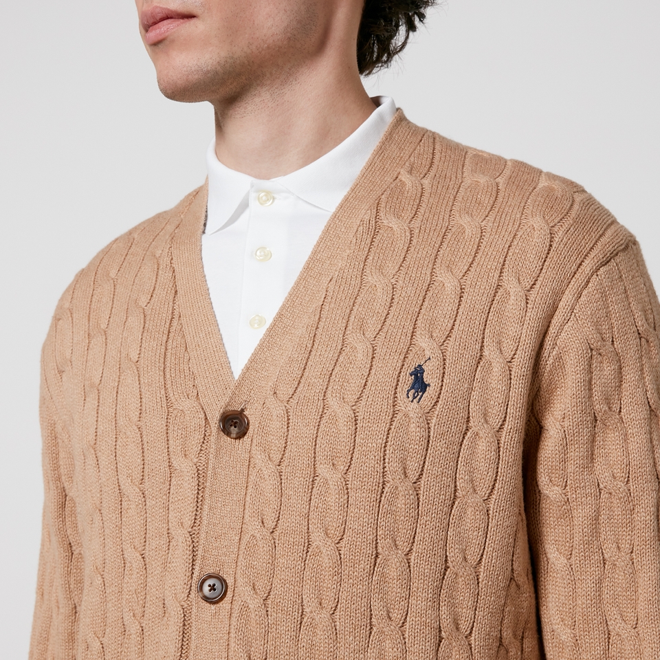Ralph lauren cable knit cardigan top