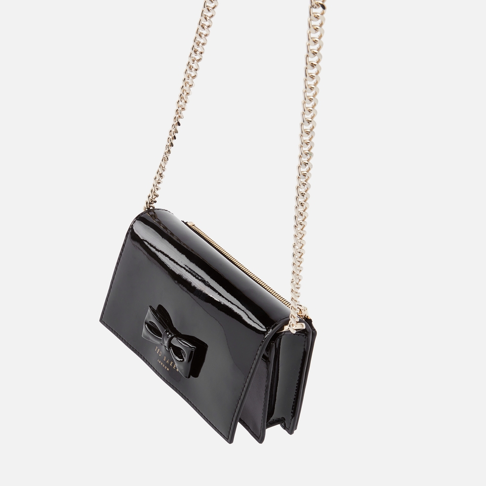 Ted Baker Baetiy Faux Patent Leather Crossbody Bag