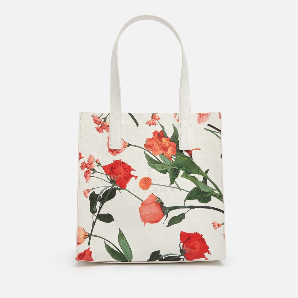 Ted Baker Fleucon Floral-Print Faux Leather Bag