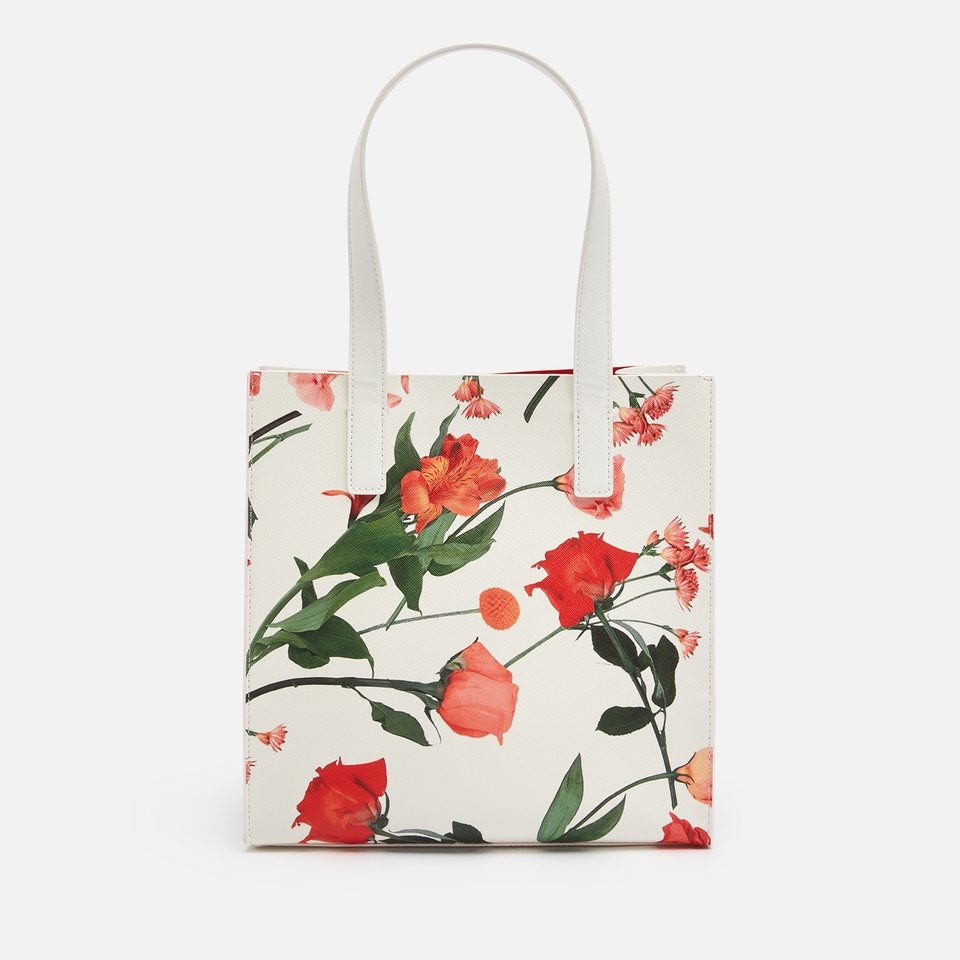 Ted Baker Fleucon Floral-Print Faux Leather Bag