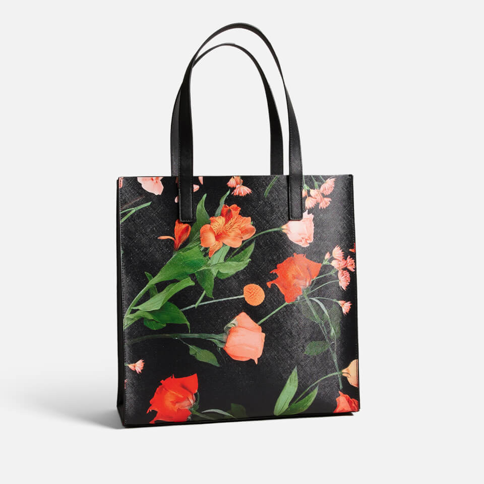 Ted Baker Flircon Floral-Print Faux Leather Tote Bag