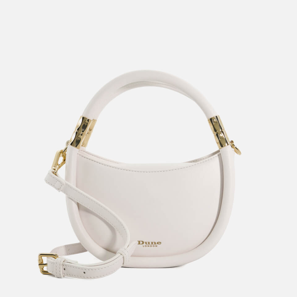 Dune Daphny Faux Leather Curved Bag