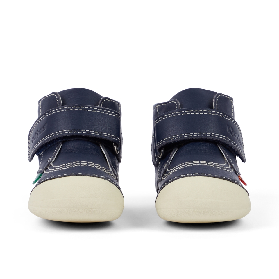 Baby Unisex Softer Hi Baby Leather Navy