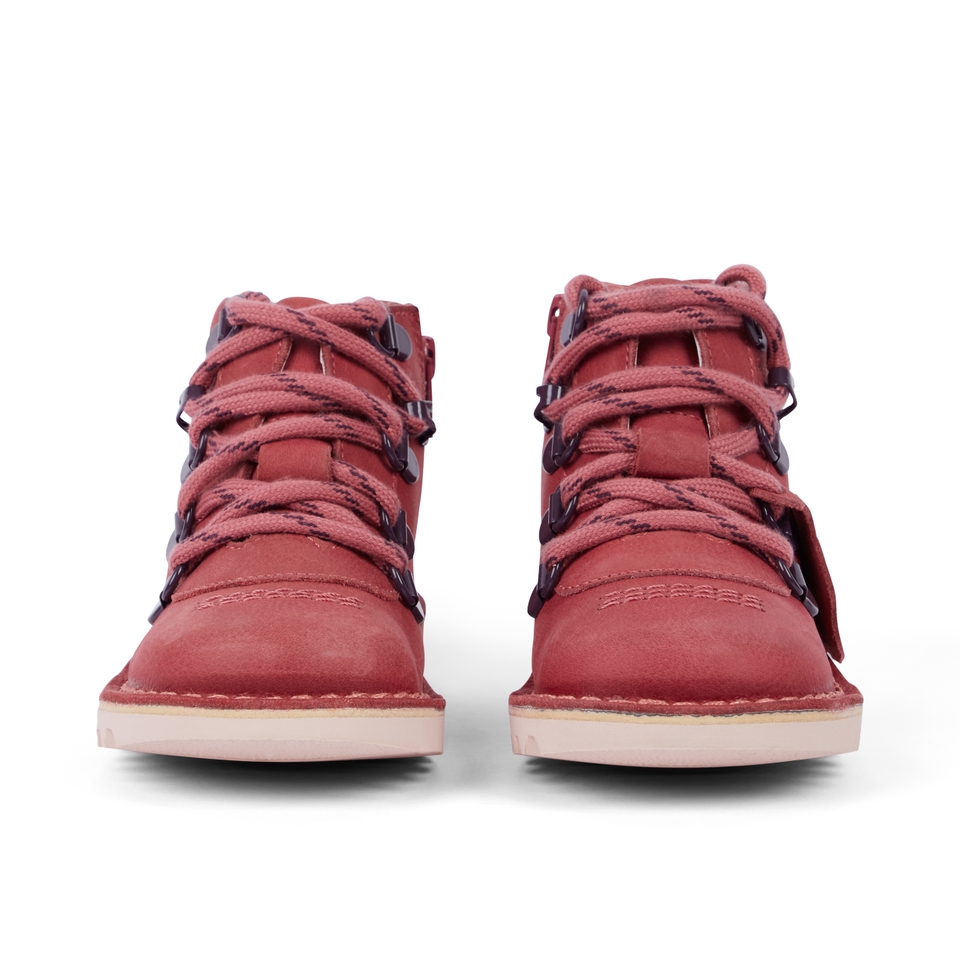 Infant Unisex Kick Hi Explore Leather Pink