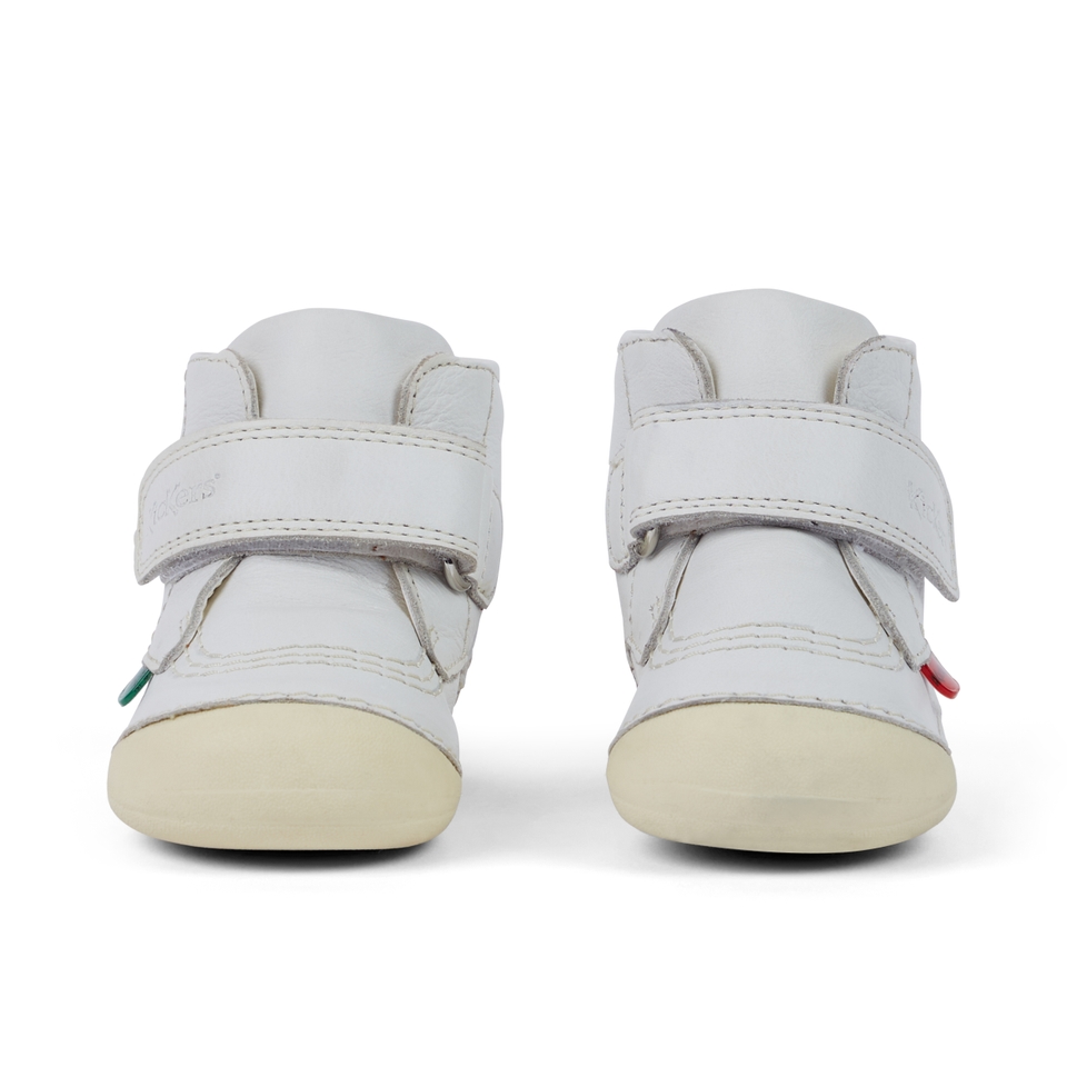 Baby Unisex Softer Hi Baby Leather White