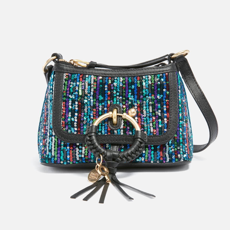 See By Chloé Joan Sequinned Leather Mini Crossbody Bag