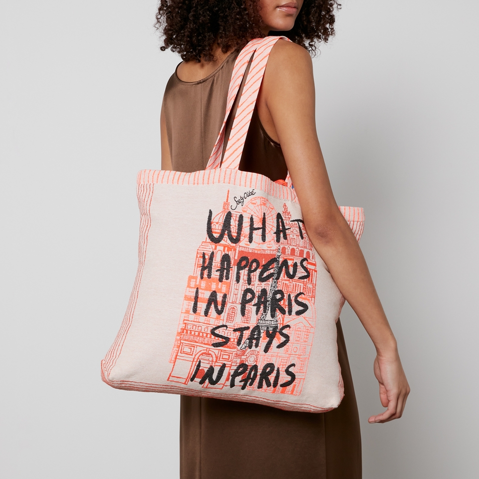 See By Chloé What Happens Canvas Tote Bag