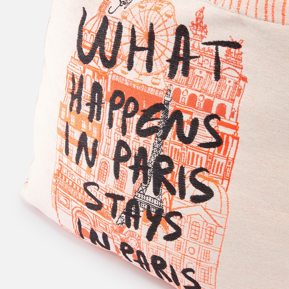 See By Chloé What Happens Canvas Tote Bag