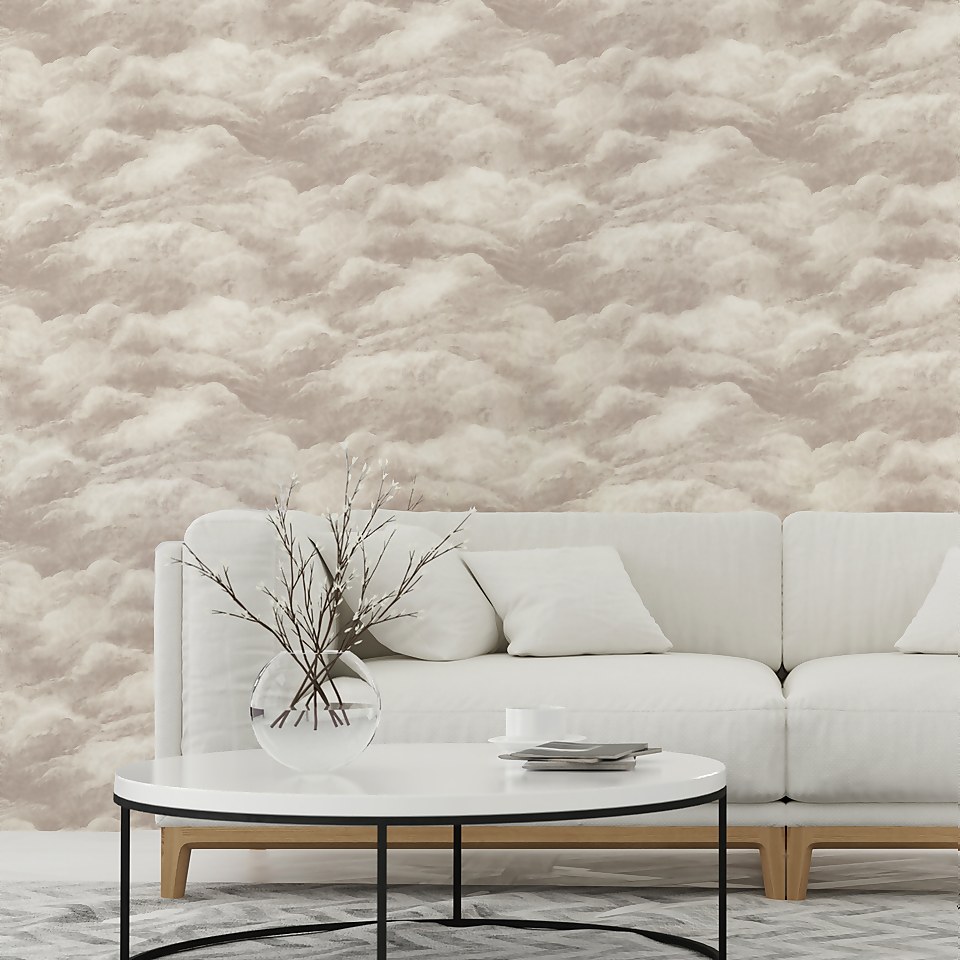 Belgravia Decor Cloud Cream Textured Wallpaper Homebase