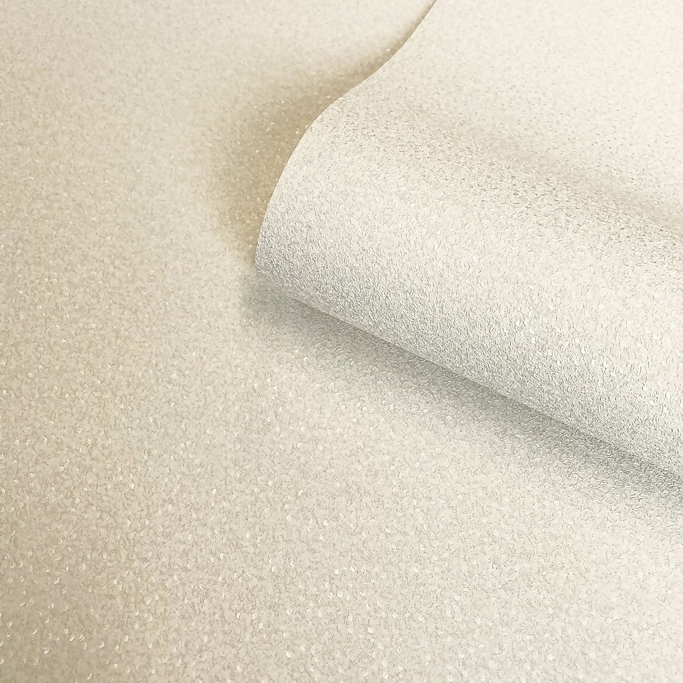 Belgravia Decor Valentino Sequin Cream Textured Wallpaper