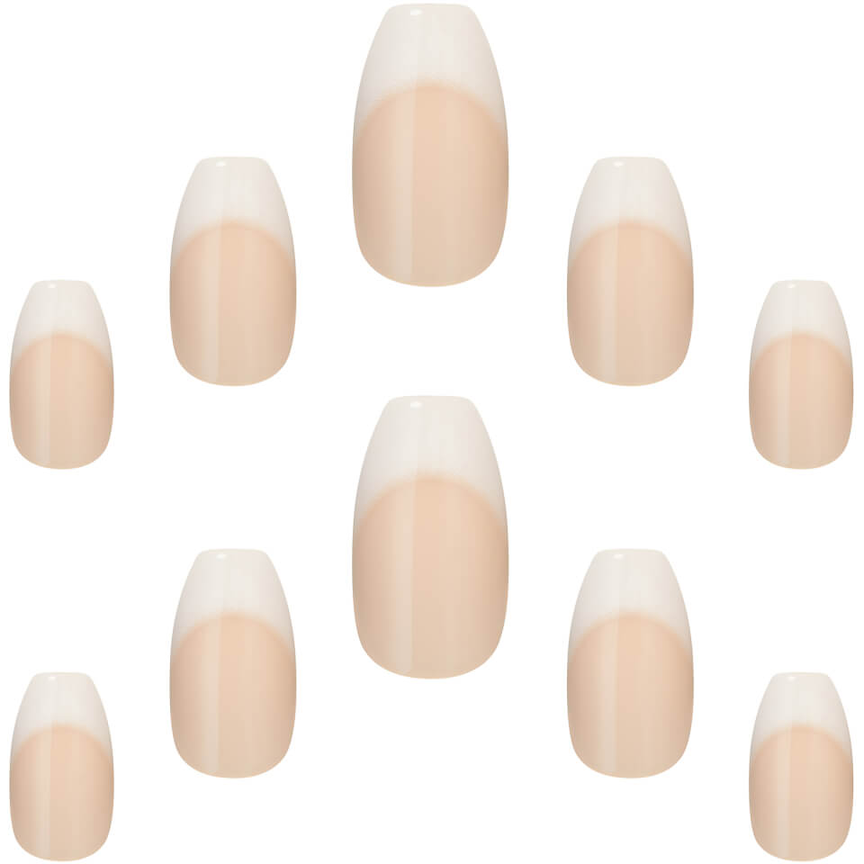 Elegant Touch French Acrylic Nails - No.4